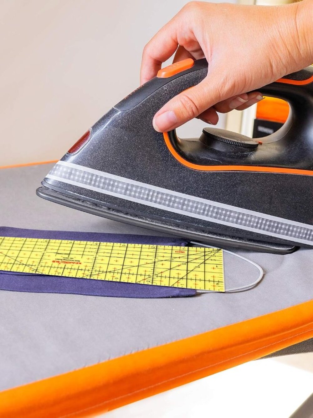 Hot Ironing Ruler Heat Resistant Hemmer Ruler,2.5 X 10 Inch - Picture 6 of 7
